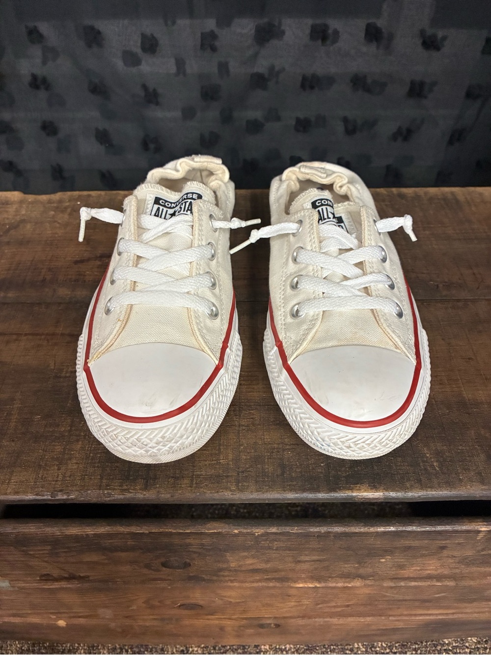 Converse Chuck Taylor All Star Shoreline Slip-On Sneakers White Canvas - Picture 3 of 6
